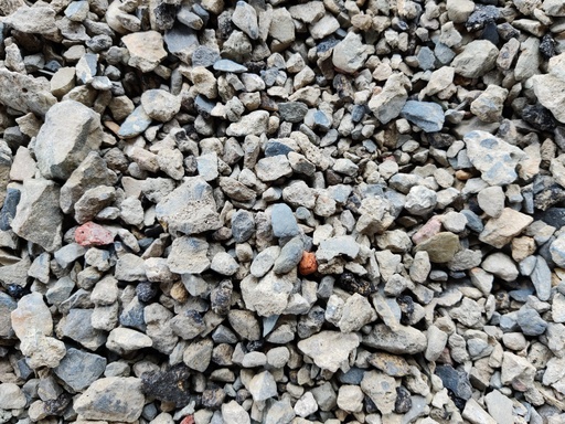 Gravillons de debris beton 20/31,5