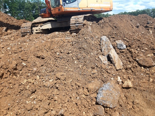 Terre deblais 5 à 25% debris construction <20m³